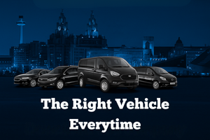 Vehicles for Liverpool Airport transfers: saloons, estates, MPVs and minibuses